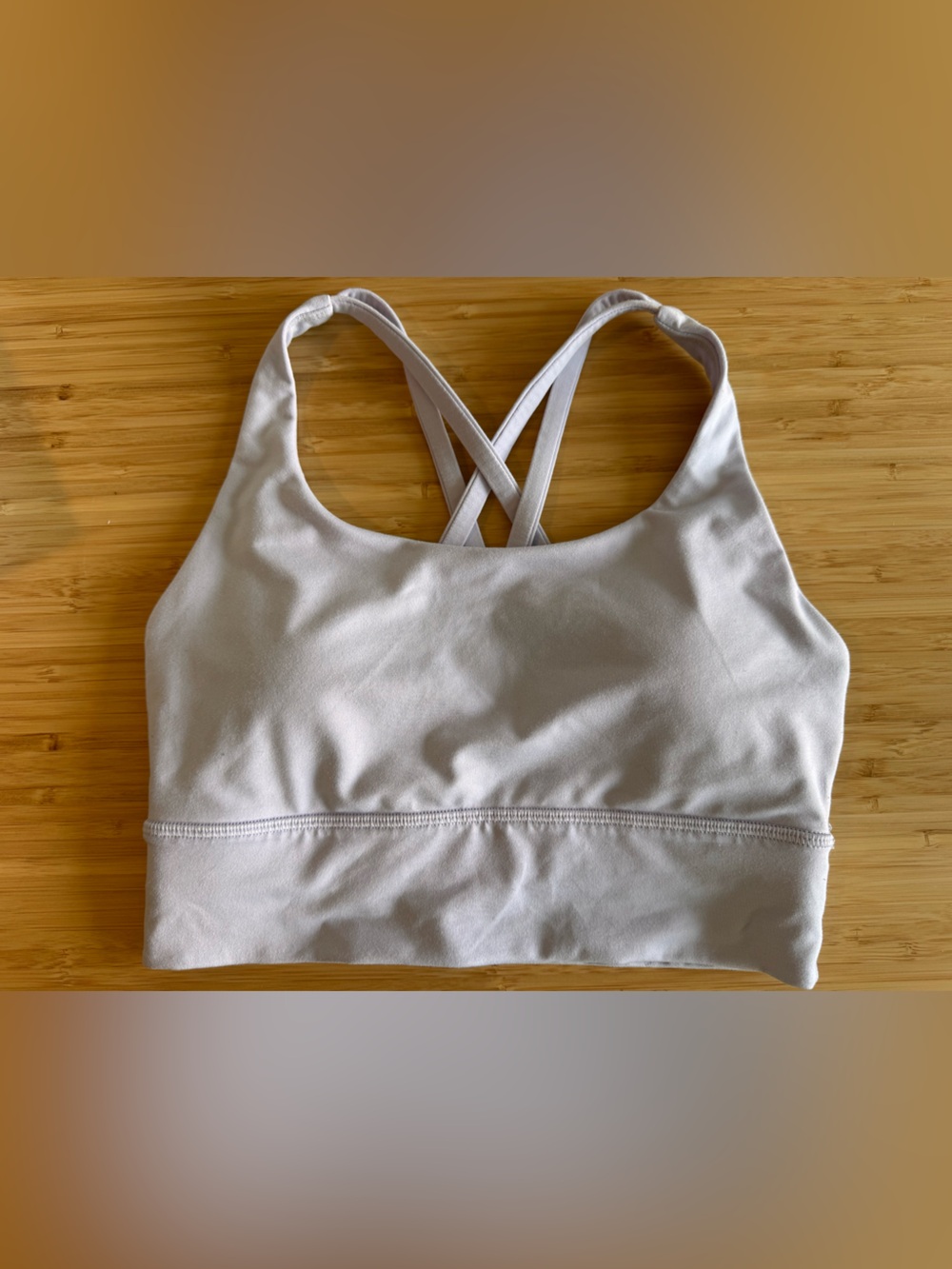 lululemon athletica Lilac Cross-Back Sports Bra